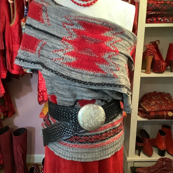 Southwestern cowl neck sweater - Picture 5 of 9